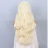 Platin Fiber Sen Front Lace Tül Peruk