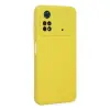 Po M4 Pro 4g Kılıf Nano İçi Kadife  - Sarı