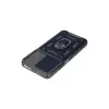 Po M4 Pro 4g Kılıf Pars Lens Yüzüklü  - Lacivert
