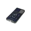 Po M4 Pro 4g Kılıf Pars Lens Yüzüklü  - Lacivert
