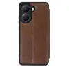 Po X7 Pro Kılıf Flip Cover - Taba
