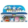 POLI MRT-760 Robocar Poli Mini Kasabanın Kurtarma Araçları 4lü Set