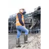 Pollyboot Vega 36 Numara Çelik Blu Çizme Poliüratan