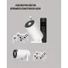 Portatif 4K Projeksiyon – 4.000 Uygulama Kablosuz Yansıtma ve Bluetooth 5.0