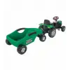 POWER PEDALLI BİG TROLLEY TRAKTÖR YEŞİL-PLS