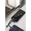 Powerbank 20.000 Mah LCD Ekran USB Lightning Type-C Uyumlu İOS ve Android