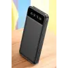 Powerbank 20.000 Mah LCD Ekran USB Lightning Type-C Uyumlu İOS ve Android