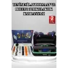 Powerbank Bluetooth Kulaklık Ve Akıllı Saat 7 Kordonlu Metal Kordon Plastik Kordon