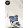Powerbank Bluetooth Kulaklık Ve Akıllı Saat 7 Kordonlu Metal Kordon Plastik Kordon