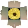 POWERGATE CAT6-BOX-YL, 23AWG, 0,57mm, UTP, CAT6 Kablo, 305m, Sarı