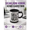 Pratik ve Dayanıklı Termos Kupa | Tek Tuşla Otomatik Karıştırma