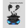 Profesyonel Bluetooth 5.0 Kulaklık – Dokunmatik Kontrol, 3D Surround Ses