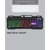 Profesyonel Oyuncu Klavye Mouse Seti – RGB Işıklı Türkçe Q DPI Ayarlı Dayanıklı Gövde