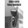 Profesyonel Paslanmaz Çelik Bıçaklı Saç ve Sakal İçin Çok Yönlü Kullanım