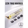 Profesyonel Sıfır Sinek Kaydı Çelik Tıraş Makinesi