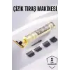 Profesyonel Sıfır Sinek Kaydı Çelik Tıraş Makinesi