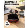 Profesyonel TWS Işıklı Kablosuz Bluetooth Kulaklık Oyuncu Kulaklığı Yeni Nesil