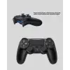 PS4 Uyumlu Kablosuz Oyun Kolu Ergonomik Çift Titreşimli