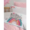 Punch Nakışlı Bebek Nev Takımı Lucky Pembe