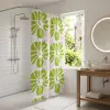PVC Duş Perdesi - Çift Kanatlı - 12 Halkalı - 90x180 cm