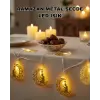 Ramazan Temalı Ay İçinde Secde Eden Adam LED Peri Işığı