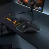 Rampage MP-23 BLITZ M RGB 252x328x3mm RGB Led Gaming MOUSE PAD (Siyah)(1923)