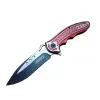 Rd T60a Kamp Çakı 20 Cm - Kırmızı Sap, Otomatik, Kemerlikli