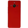 Realme 11 Pro Kılıf Nano İçi Kadife Silikon - Kırmızı