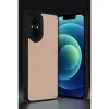 Realme 12 Lite Kılıf Aras Deri Kapak - Pudra