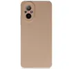 Realme 12 Lite Kılıf Nano İçi Kadife Silikon - Pudra
