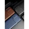 Realme 7 Kılıf Auto Fus Karbon Kapak - Siyah