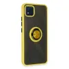 Realme C11 2021 Kılıf Montreal Yüzüklü  Kapak - Sarı