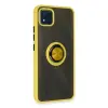 Realme C11 2021 Kılıf Montreal Yüzüklü  Kapak - Sarı