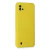 Realme C11 2021 Kılıf Nano İçi Kadife  - Sarı