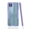 Realme C11 2021 Kılıf Platin Silikon - Lila