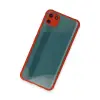 Realme C11 Kılıf Miami Şeffaf  - Kırmızı
