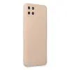 Realme C11 Kılıf Nano İçi Kadife  - Pudra