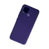 Realme C15 Kılıf Nano İçi Kadife  - Mor