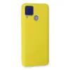 Realme C15 Kılıf Nano İçi Kadife  - Sarı