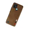 Realme C21 Kılıf Loop Deri  - Kahverengi