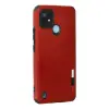 Realme C21 Kılıf Loop Deri  - Kırmızı