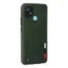 Realme C21 Kılıf Loop Deri  - Yeşil