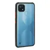 Realme C21 Kılıf Miami Şeffaf  - Siyah