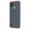 Realme C21 Kılıf Nano İçi Kadife  - Gri