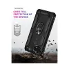 Realme C21 Kılıf Sofya Yüzüklü  Kapak - Siyah