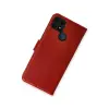 Realme C25 Kılıf Trend S Plus Kapaklı Kılıf - Kırmızı