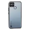 Realme C25y Kılıf  Lensli  - Siyah