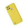 Realme C25y Kılıf Nano İçi Kadife  - Sarı