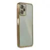Realme C35 Kılıf  Lensli  - Gold