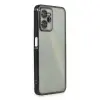 Realme C35 Kılıf  Lensli  - Siyah